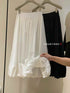 Spring Crop T-Shirts With Cargo Bubble Long Skirts Sets